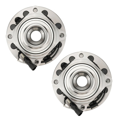 2pc Front Wheel Bearing Hub Assembly for RAM 2500 2014–2018 & 3500 2013–2018