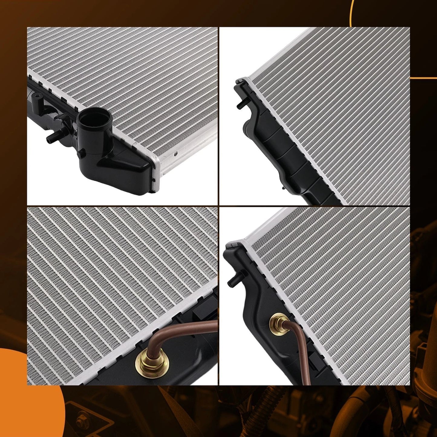 Aluminum Radiator for Isuzu Rodeo Sport 3.2L (2001–2003)
