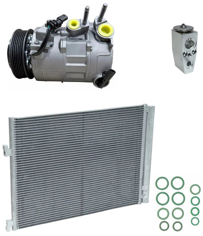 A C Compressor Kit With Condenser for Cadillac CT6 3.6L (2016–2019)