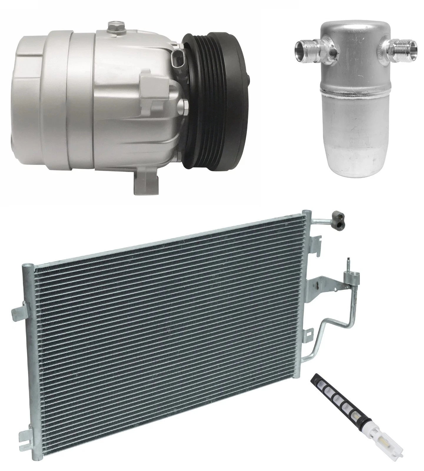 AC Compressor Kit With Condenser for Chevrolet Cavalier 2.2L (1999–1999)
