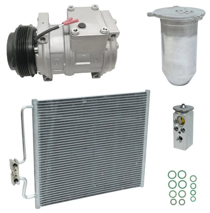 AC Compressor Kit with Condenser for BMW 740iL 4.0L (1996–1996)