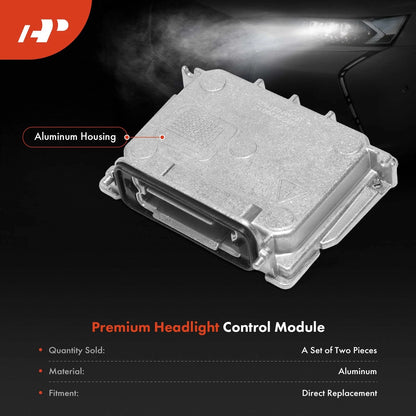 2X HID Headlight Ballast for VW Passat