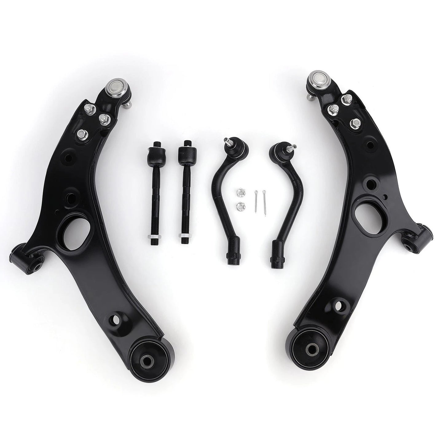 Front Lower Control Arm Kit & Tie Rod for Hyundai Sonata (2011–2013), Azera (2012–2014)