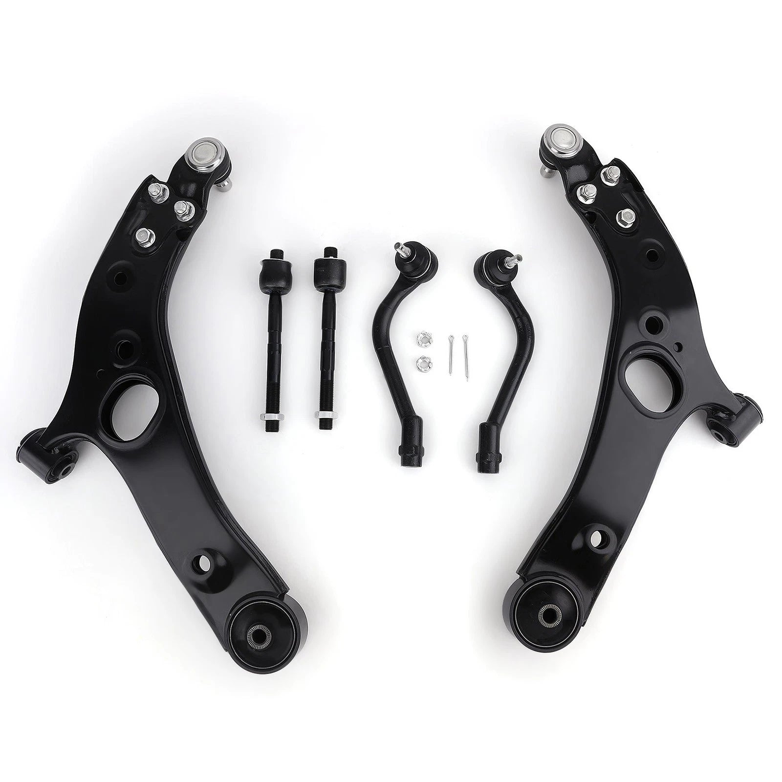 Front Lower Control Arm Kit & Tie Rod for Hyundai Sonata (2011–2013), Azera (2012–2014)