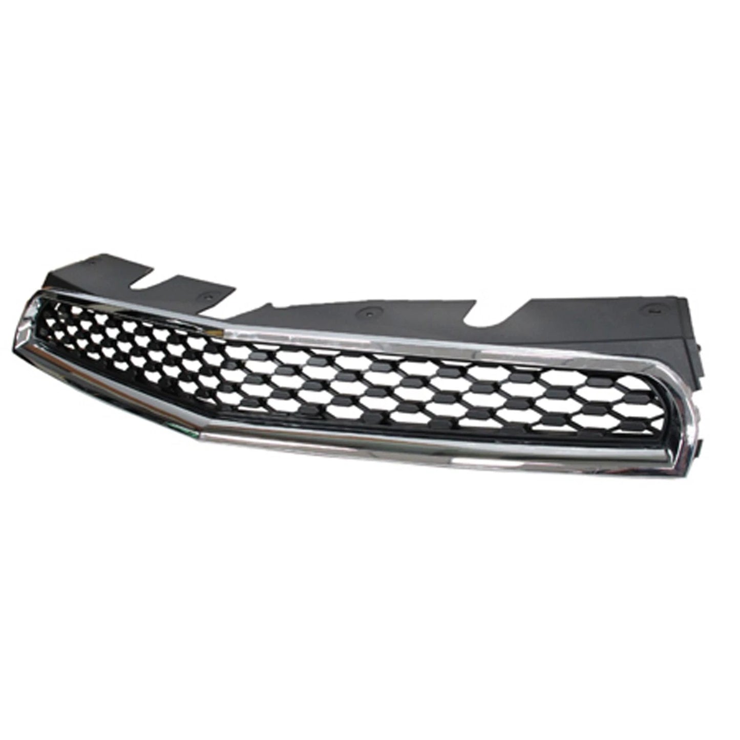 Replacement Black Chrome Plastic Front Upper Grille w/Appearance Package