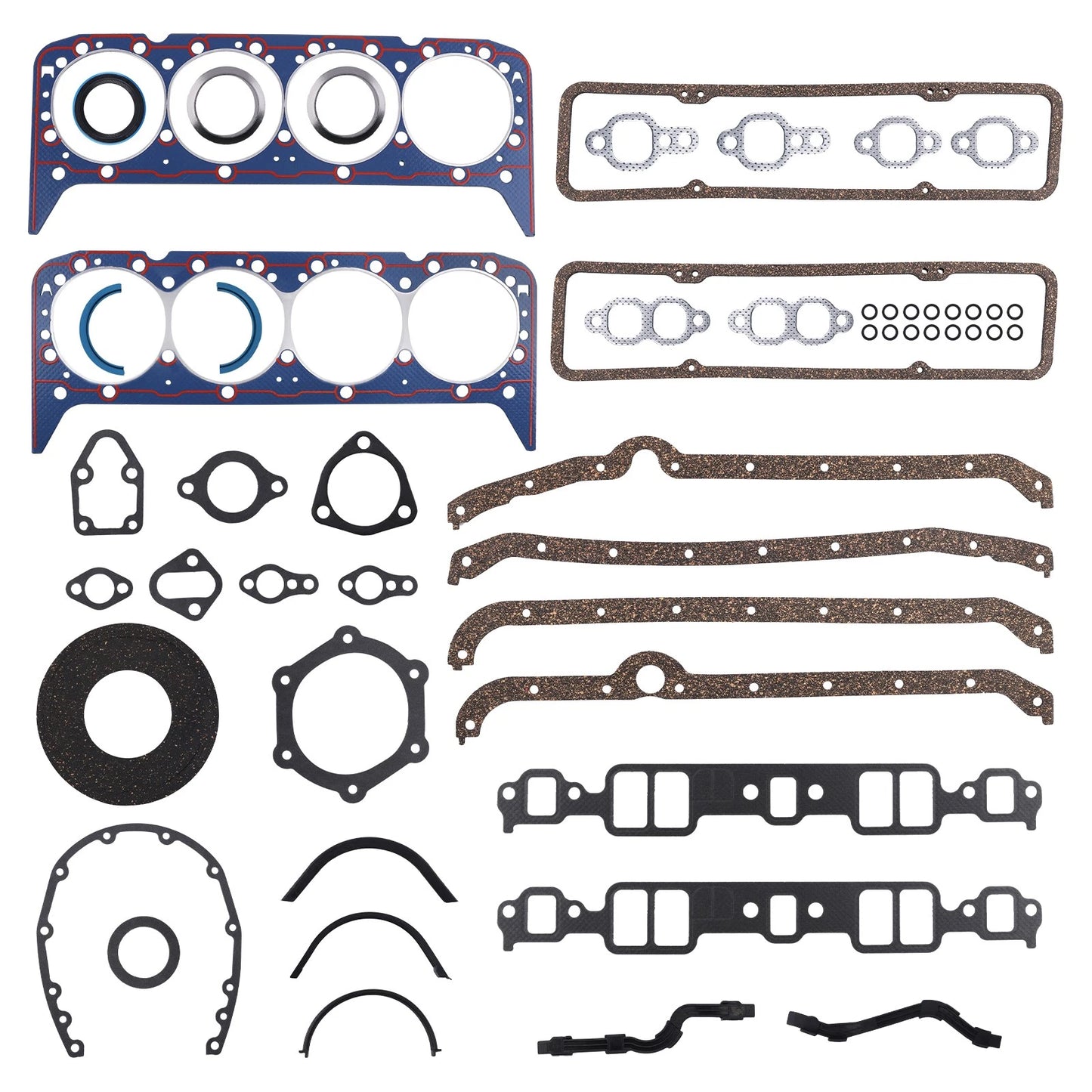 Full Engine Gasket Set for Chevrolet SBC (283-350) (1967–1986)