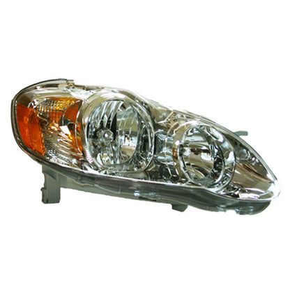 Head Light Assembly Passenger Side Replacement for Toyota Corolla (2005–2008)