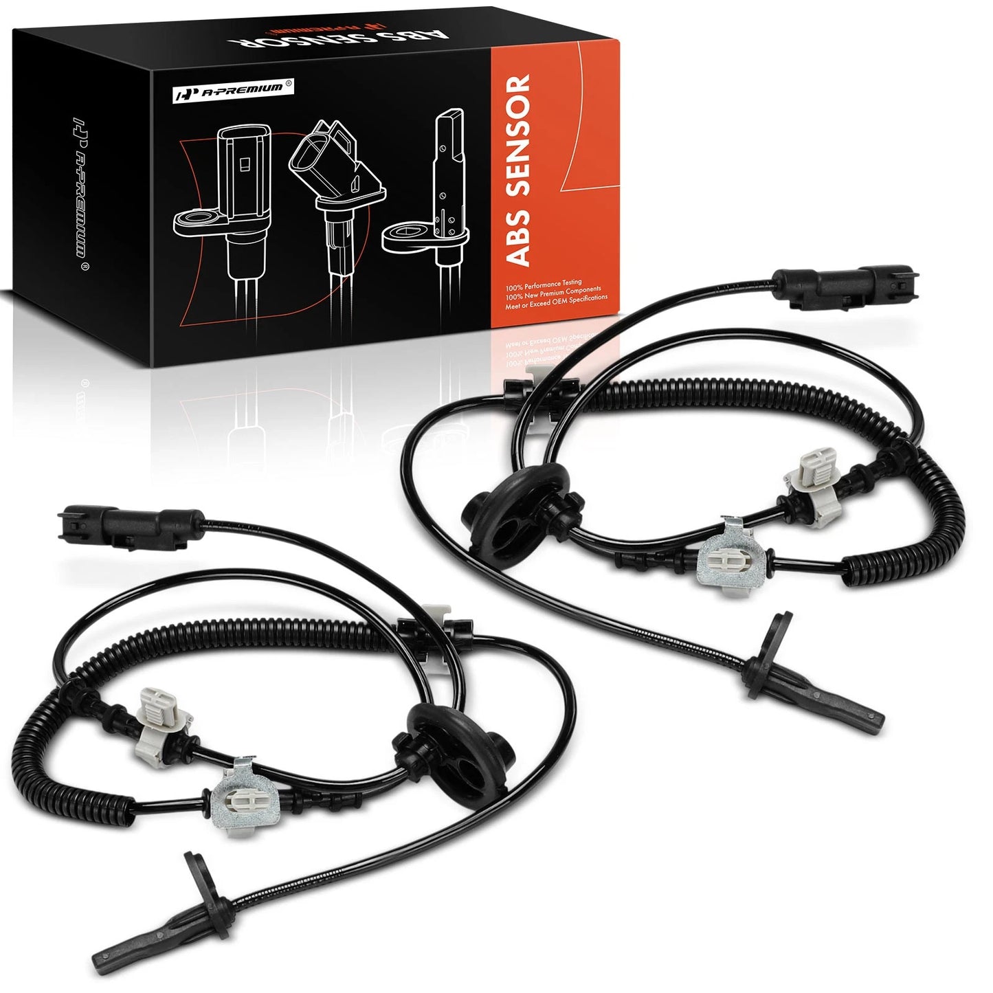 2X Front ABS Speed Sensor for Chevrolet Traverse Buick Enclave (2020–2023)