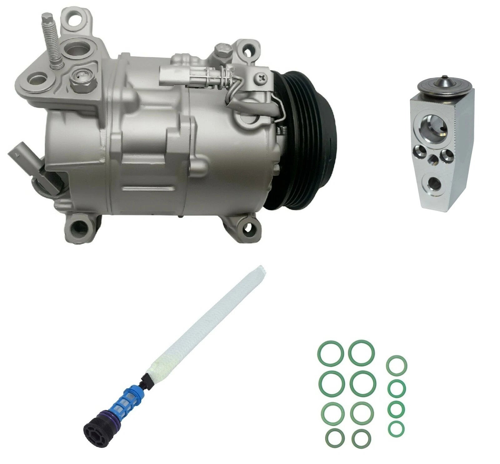 AC Compressor Kit for GMC Sierra 2500HD 6.0L (2017–2019)