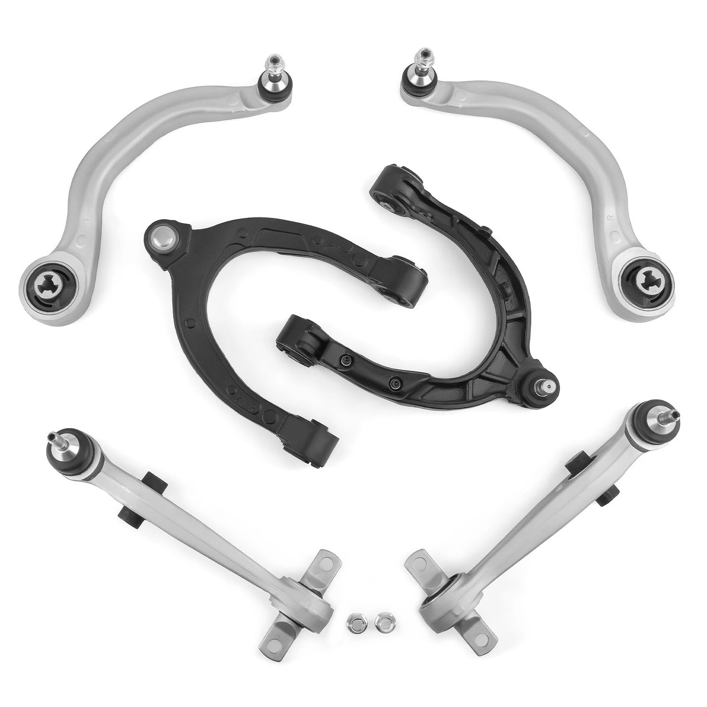 Front Upper and Lower Control Arms for 2017–2021 Tesla Model 3 (6-Piece)