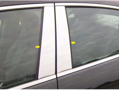 4pc. Luxury FX Chrome Pillar Post Trim For 2013-2015 Chevy Malibu