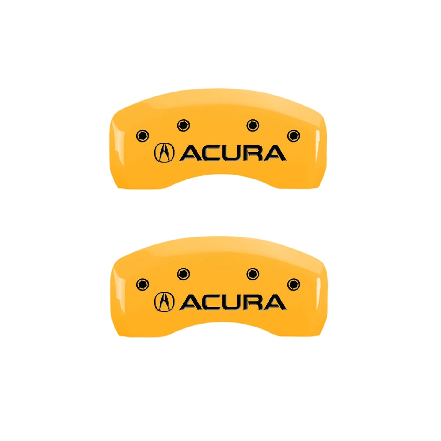 Caliper Covers Yellow Front Pair for Acura ZDX (2010–2013) by MGP