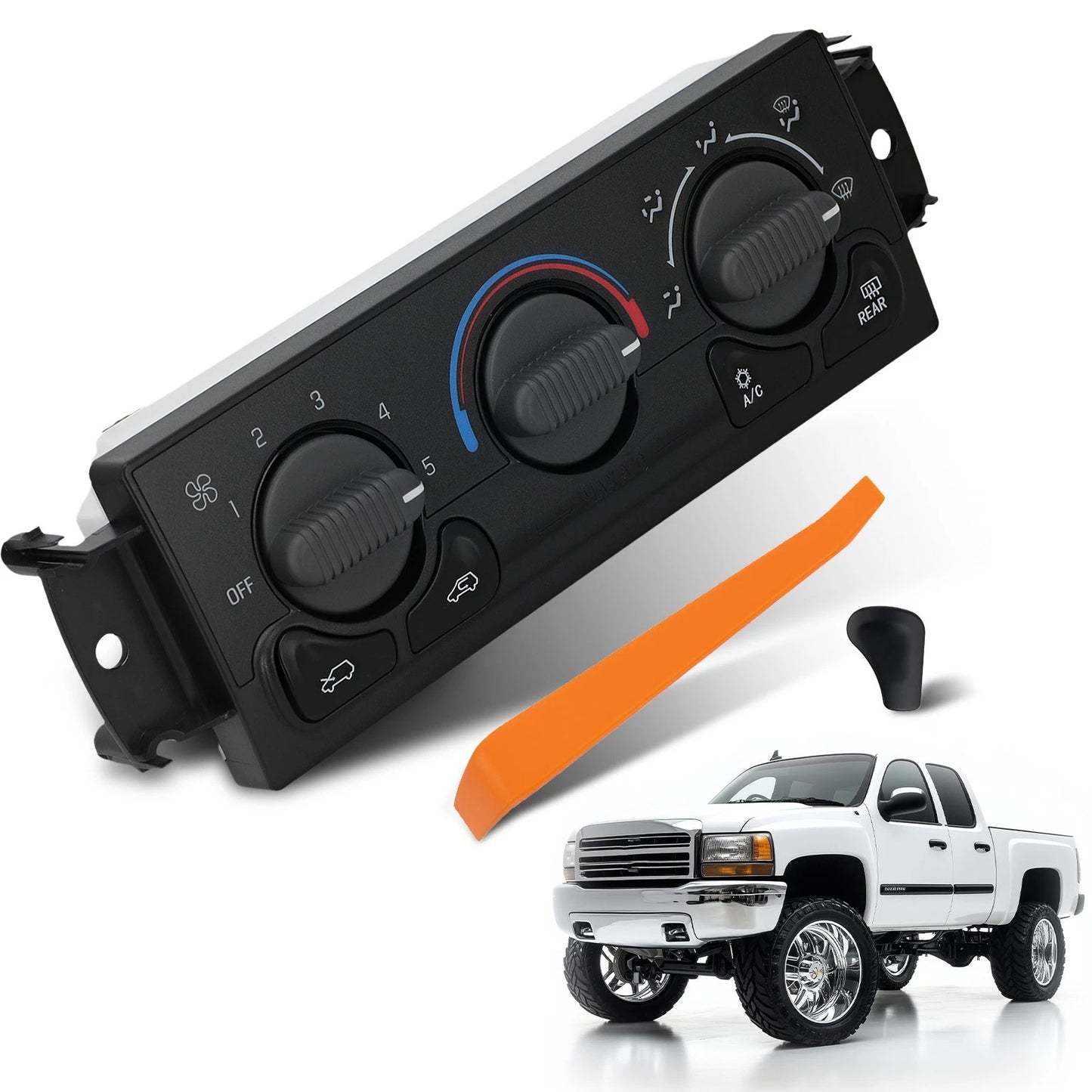 Heater A/C Climate Control Module for Chevy Tahoe Avalanche Silverado GMC Yukon (2007–2014)