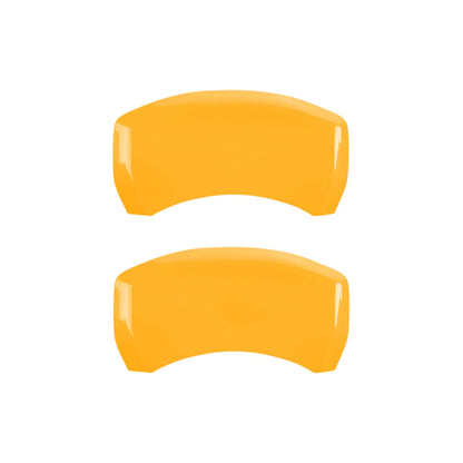 Caliper Covers Set of 4 for Classic Yellow 2002–2004 Jaguar X-Type