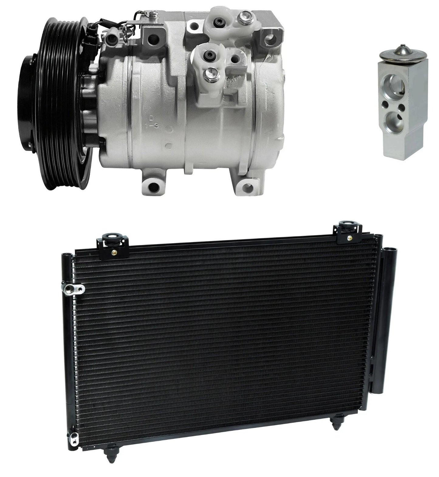 A C Compressor Kit with Condenser for Toyota Matrix 1.8L (2008–2013)