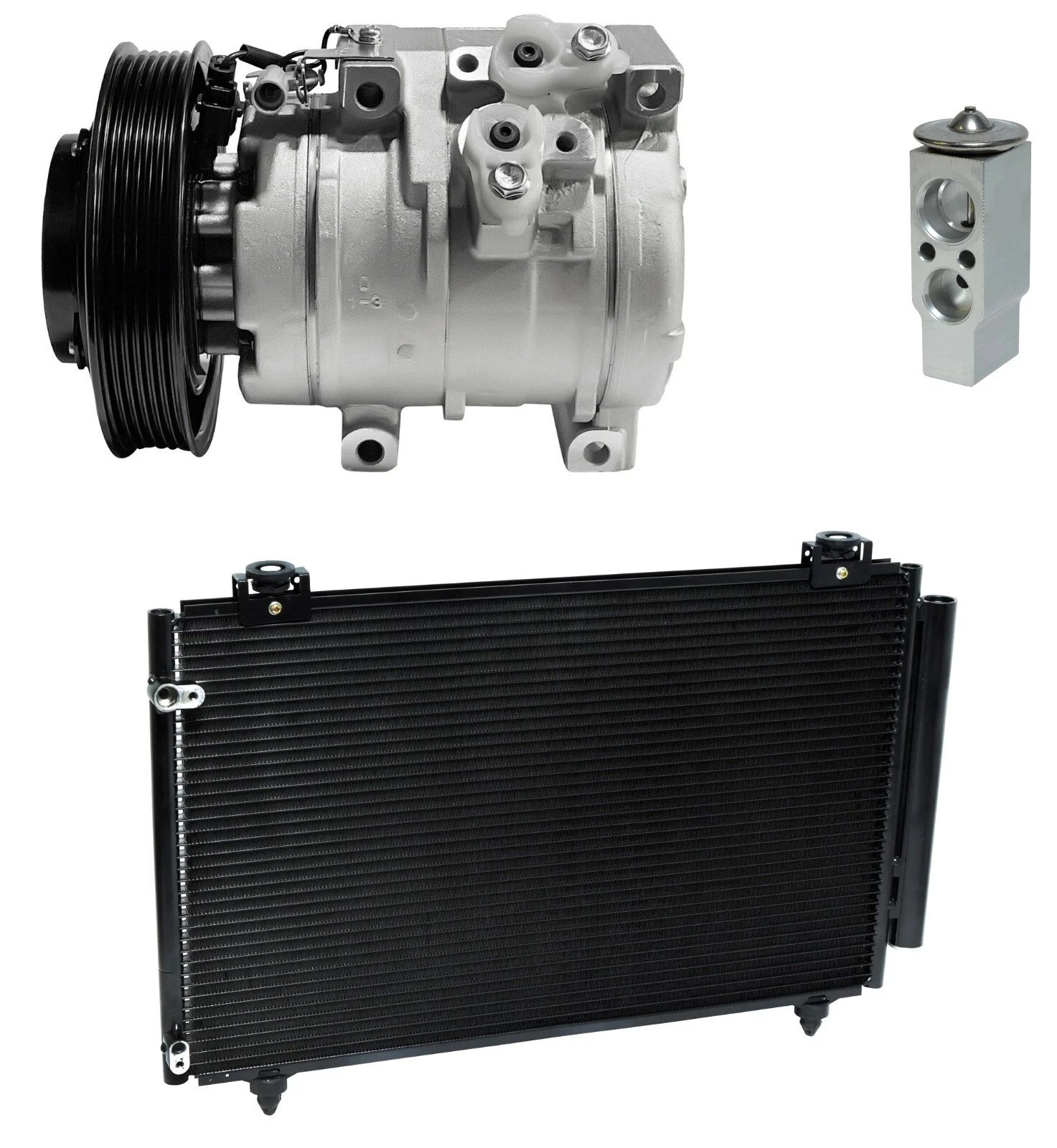 A C Compressor Kit with Condenser for Toyota Matrix 1.8L (2008–2013)