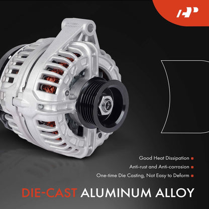 Alternator for Chevrolet Malibu, Impala, Buick Century (2003–2005)