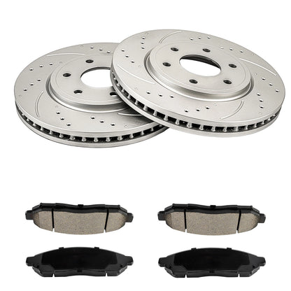 Front Brake Kit for Nissan Frontier & Suzuki Equator (2005–2019)