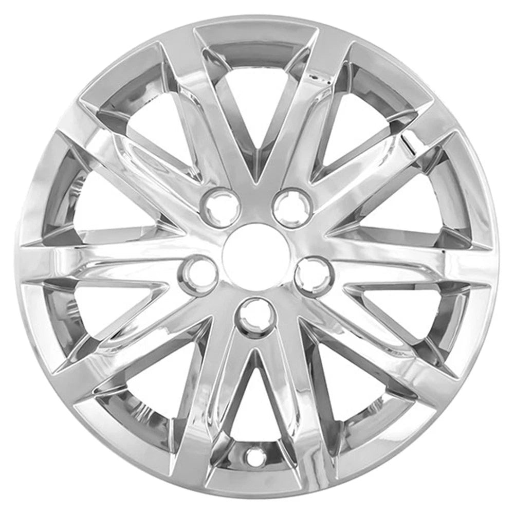 Chrome Wheel Skins Hub Caps Covers Kit for Cadillac CTS (2015–2016)