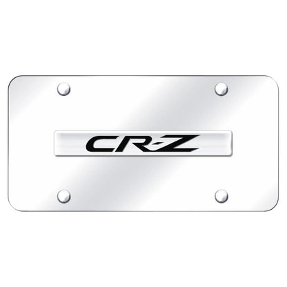 Chrome Name on Chrome License Plate - Officially Licensed for Honda CR-Z