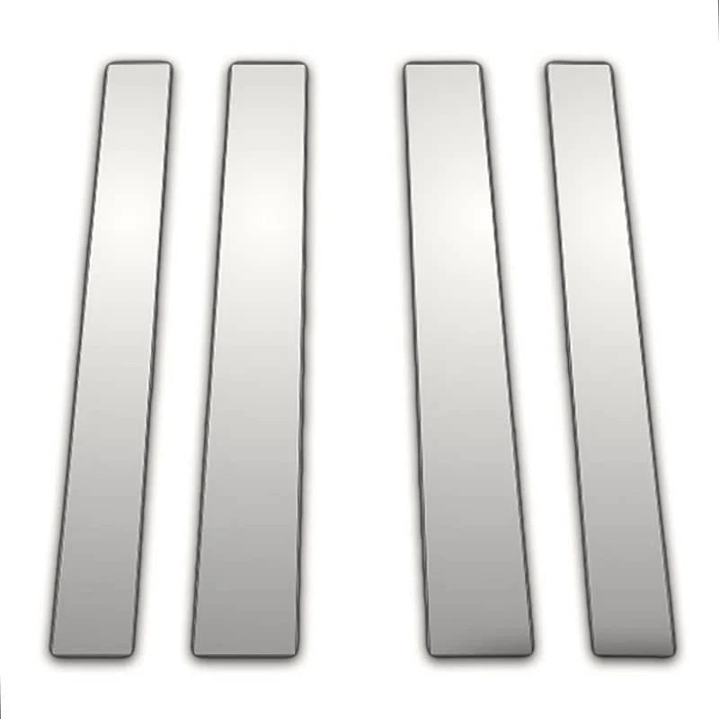4Pc Chrome Pillar Post Covers Replacement for Chevy GMC (1989–1998)