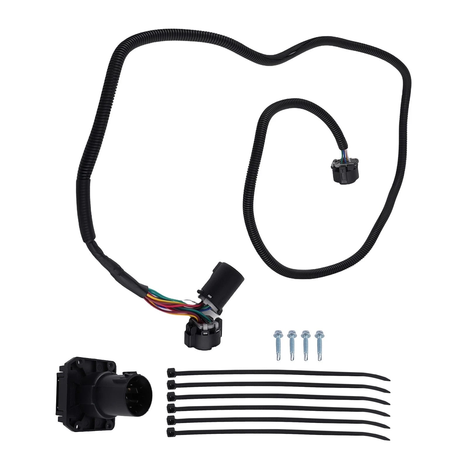 7-Pin Trailer Tow Harness for Ford F250-F550 Super Duty (2017–2022)