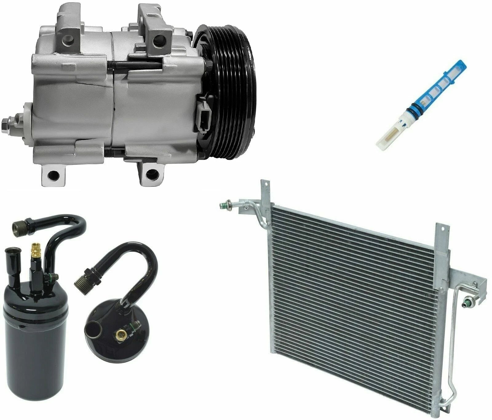 AC Compressor Kit with Condenser for Mazda B3000 3.0L (1994–1994)
