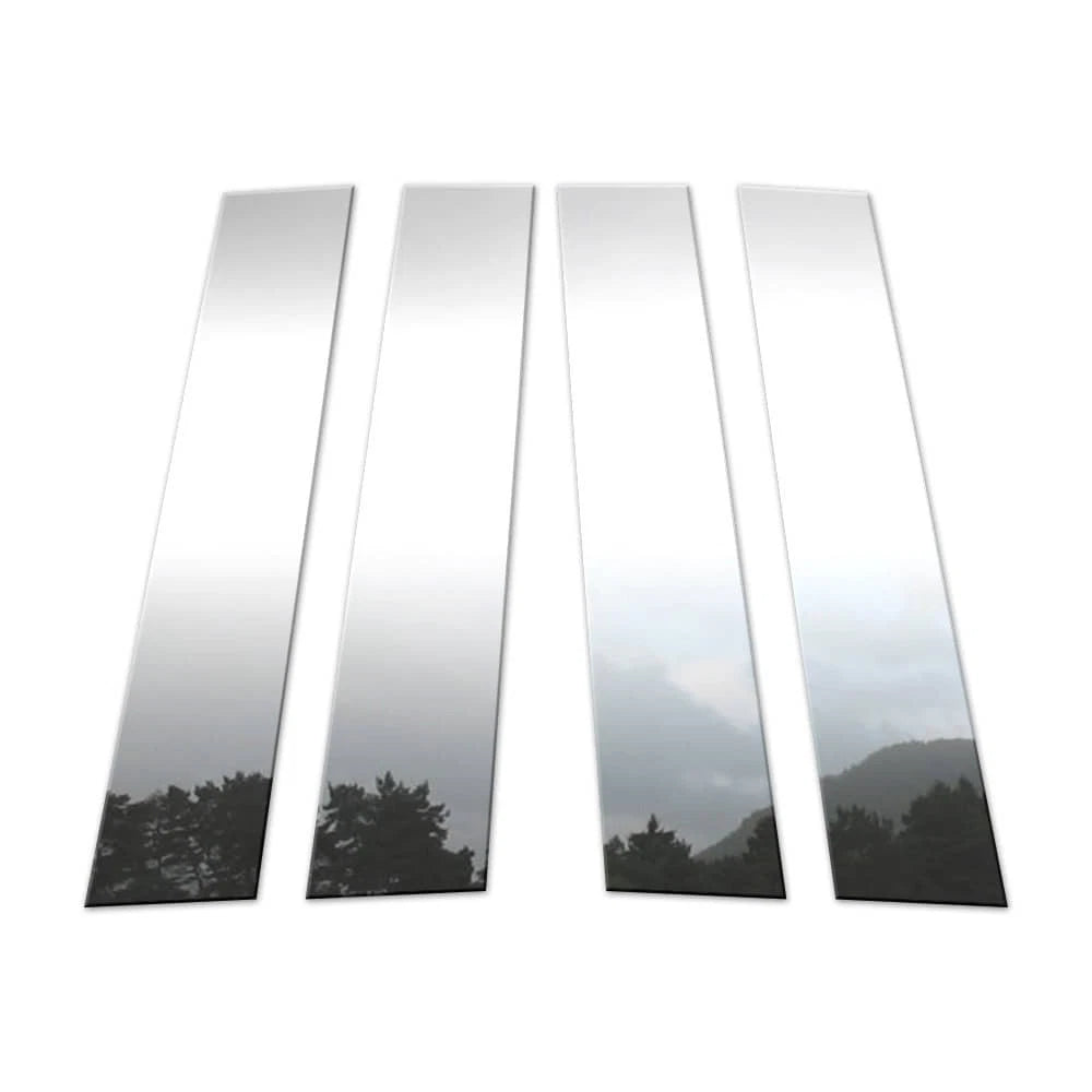 4Pc Chrome Pillar Post Covers for 08-14 Dodge Avenger - P2605