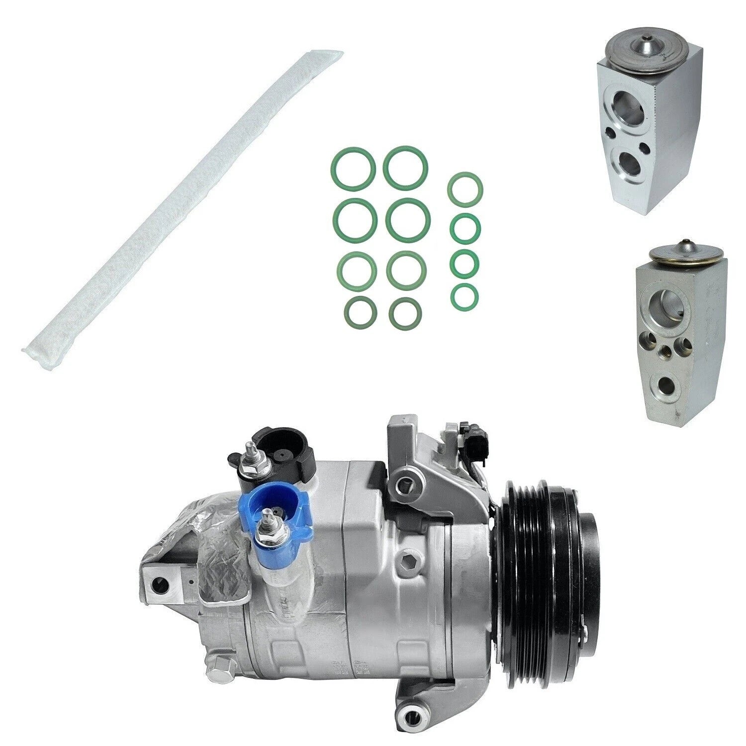 A C Compressor Kit Replacement for Ford Transit 350 HD (2019–2024)