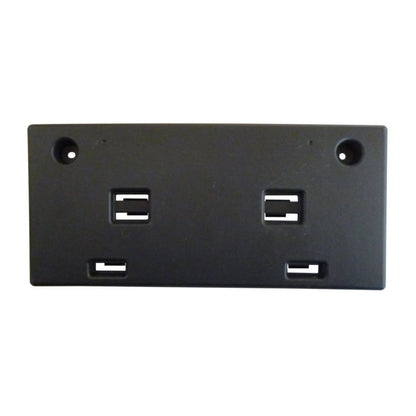 Replacement Polypropylene Front License Plate Bracket w/o Mounting Hardware