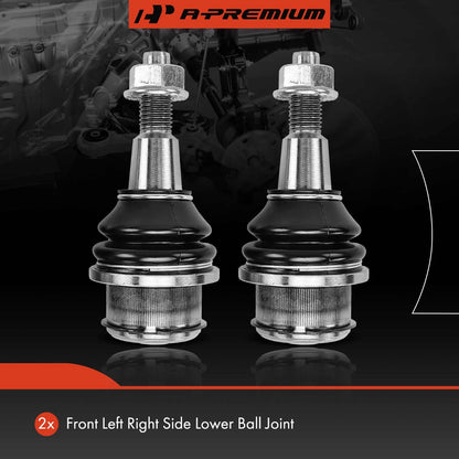 2X Front Lower Ball Joint for Chevrolet Silverado 1500 (2014–2016)
