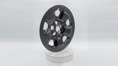 4 Wheel Skins Hub Caps Full Rim Covers for Jeep Cherokee Sport (2014–2017)