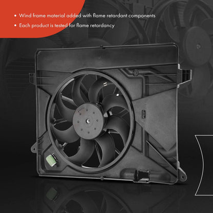 Cooling Fan Assembly for Buick Encore, Chevrolet Trax (2014–2021)
