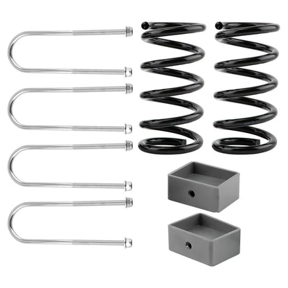 Front 3in Rear 4in Coil Spring Lowering Kit for Chevy S10 Blazer (1983–1994)
