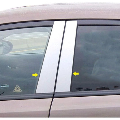 Chrome Pillar Post Trim Luxury Set 4pc for Kia Sportage (2011–2016)
