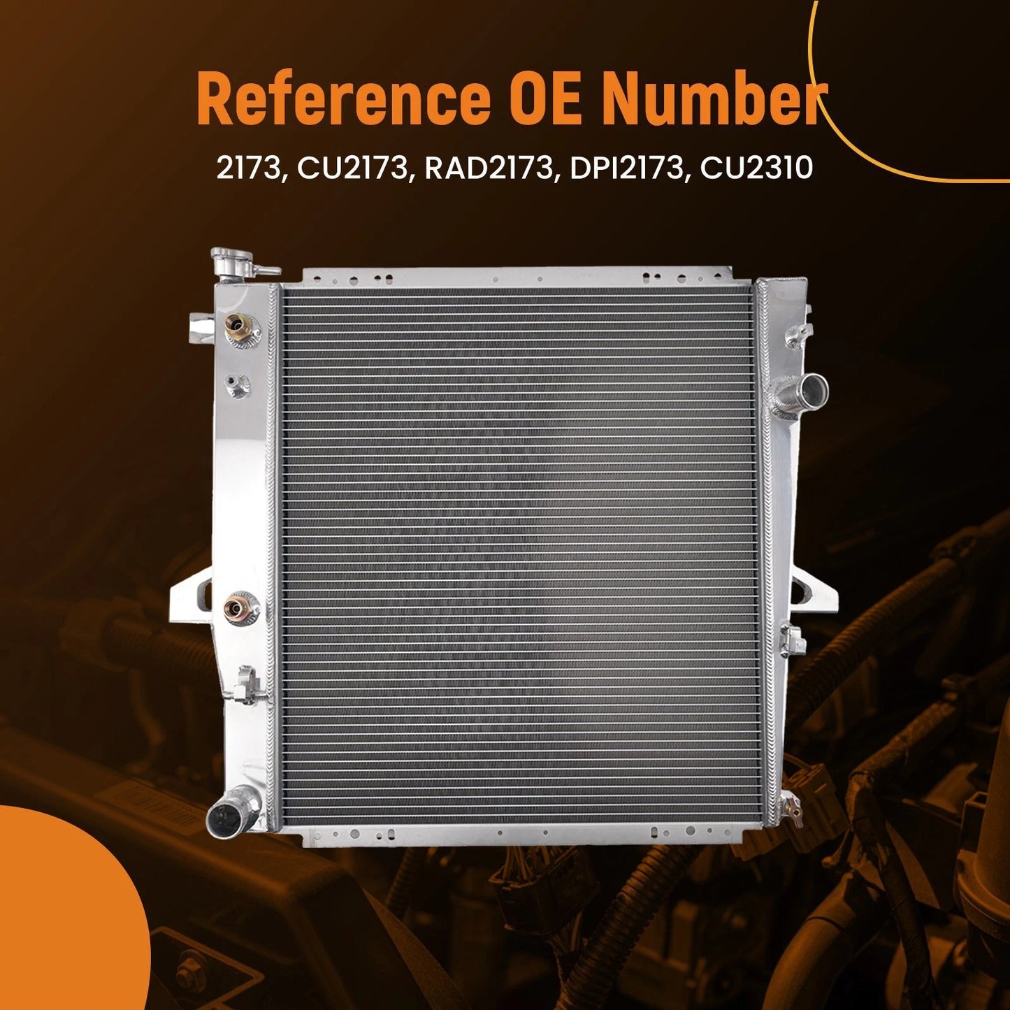 Aluminum Radiator for Ford Ranger Mazda B4000 (1998–2011)