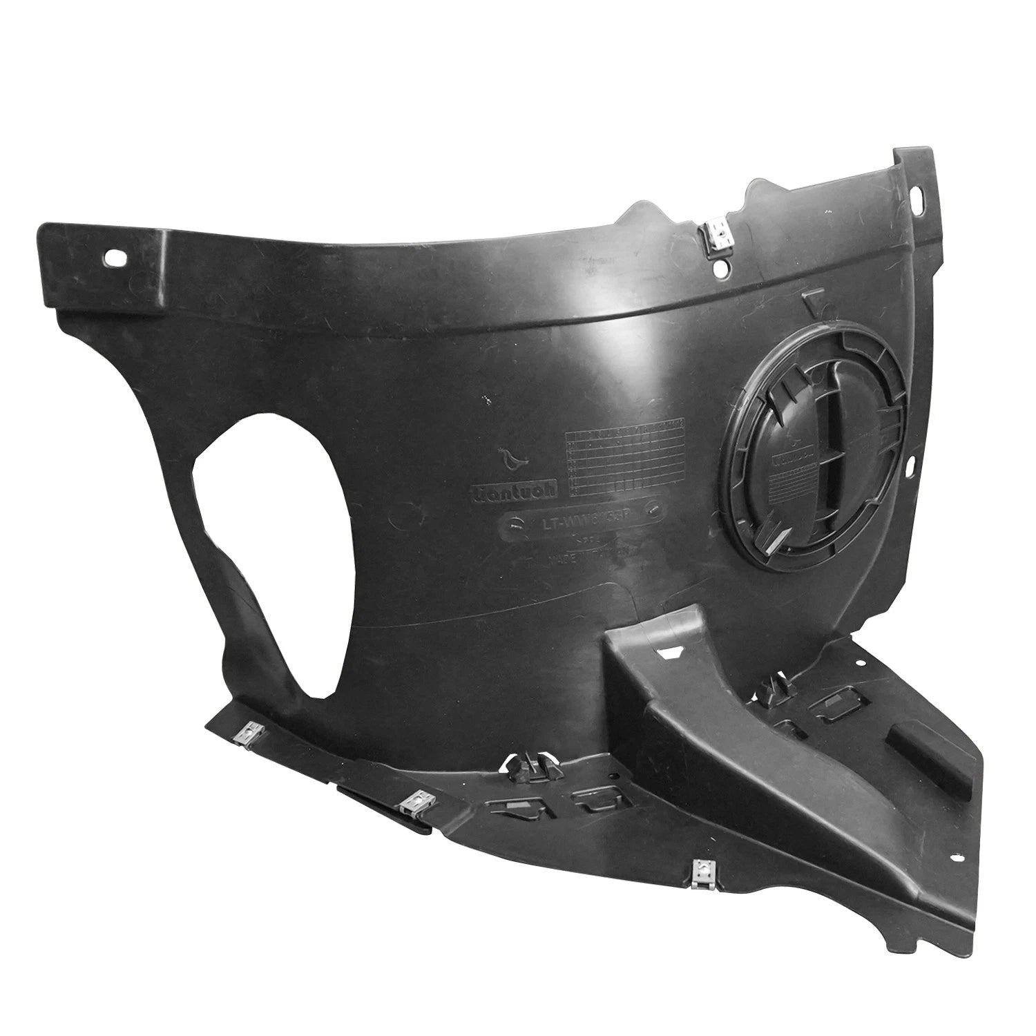 Replacement Polypropylene Front Driver Side Forward Fender Liner