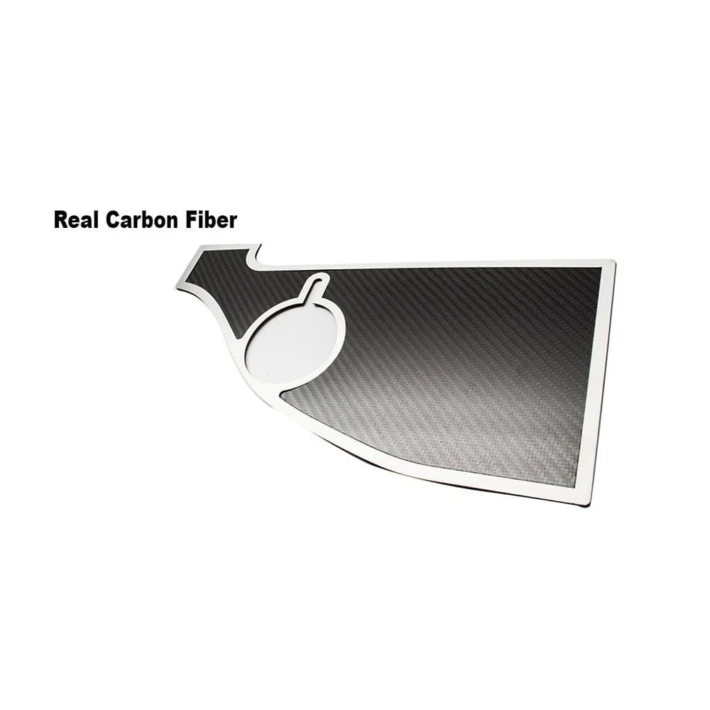 Carbon Fiber ABS/Washer Fluid Top Plate for 2008-19 Dodge Challenger w/ACC Cover