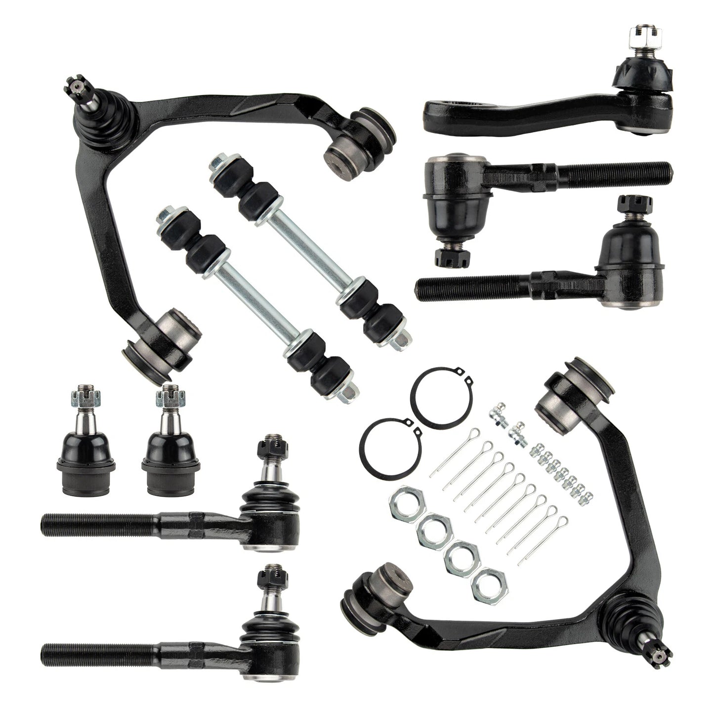 Front Upper Control Arms & Tie Rods Kit for Ford F-150 Expedition (2015–2020)