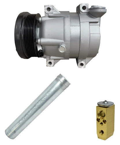 AC Compressor Kit Replacement for Pontiac Wave 1.6L (2007–2008)