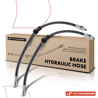2X Front Brake Hydraulic Hose for Mercedes-Benz GLK250 GLK350 (2013–2015)