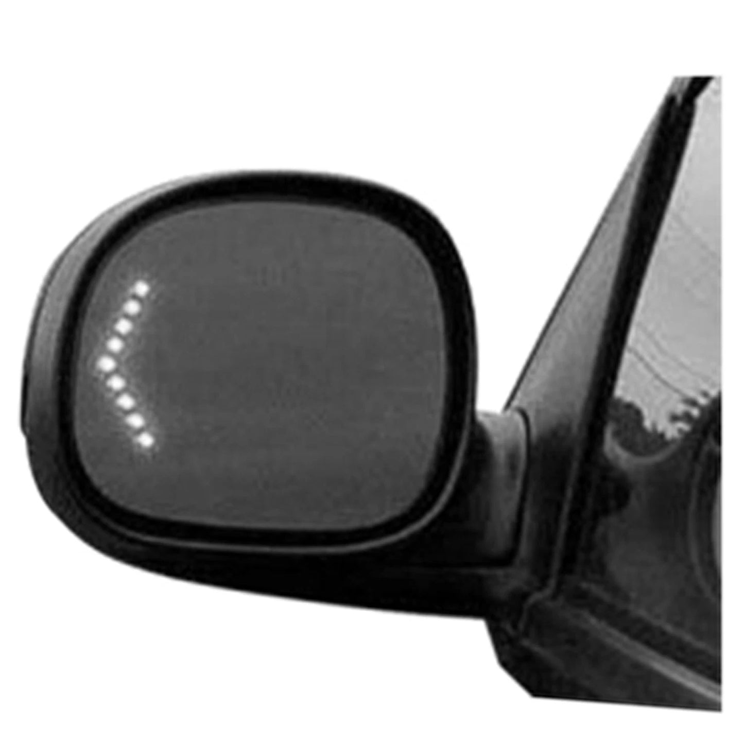 Driver Power Door Mirror Replacement Ready to Paint w Turn Signal for Toyota (2014–2018)