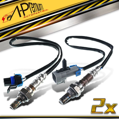 2X O2 Oxygen Sensors for Chevy Malibu Pontiac G6 (2004–2012)