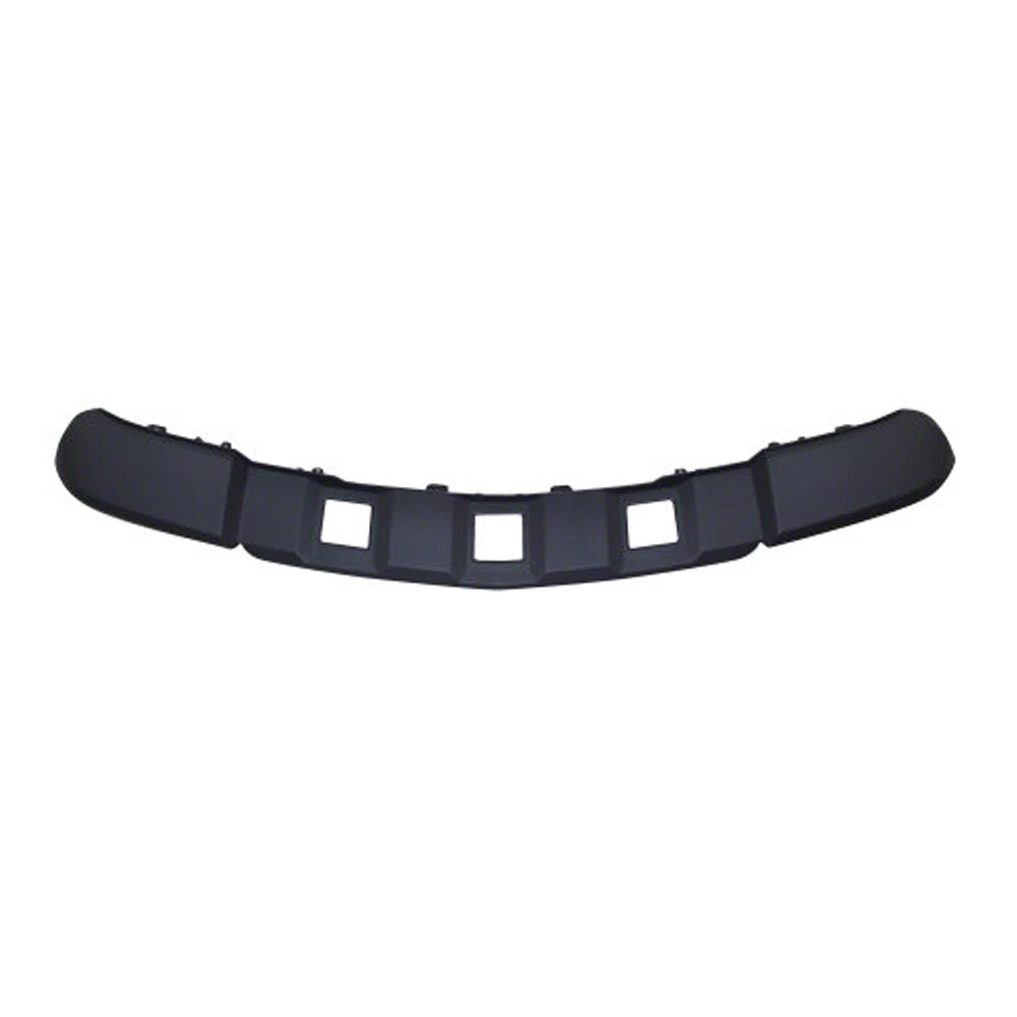 Replacement Black Textured Polypropylene Front Lower Bumper Cover