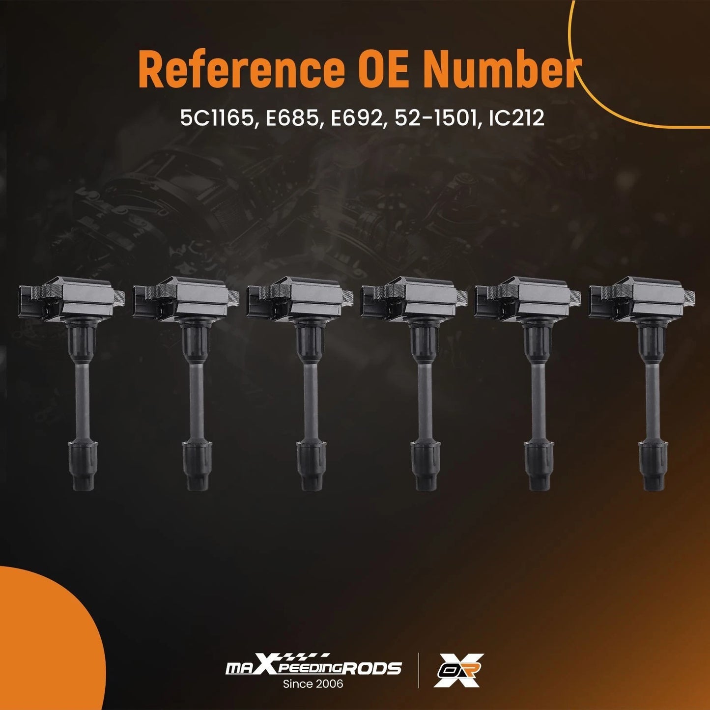 Ignition Coils Set for Infiniti I30 (1996–1999) 3.0L V6