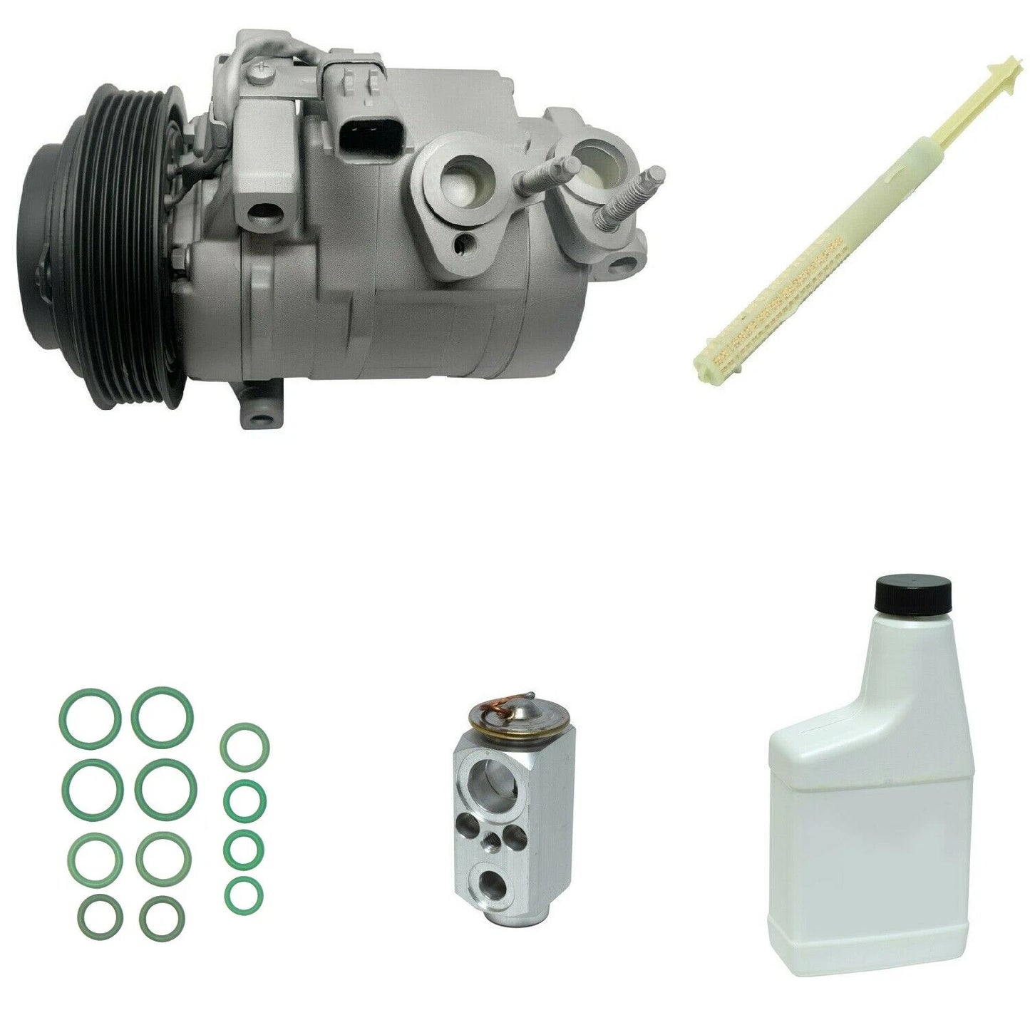 AC Compressor Kit Replacement for Nissan Navara D40 (2004–2015)