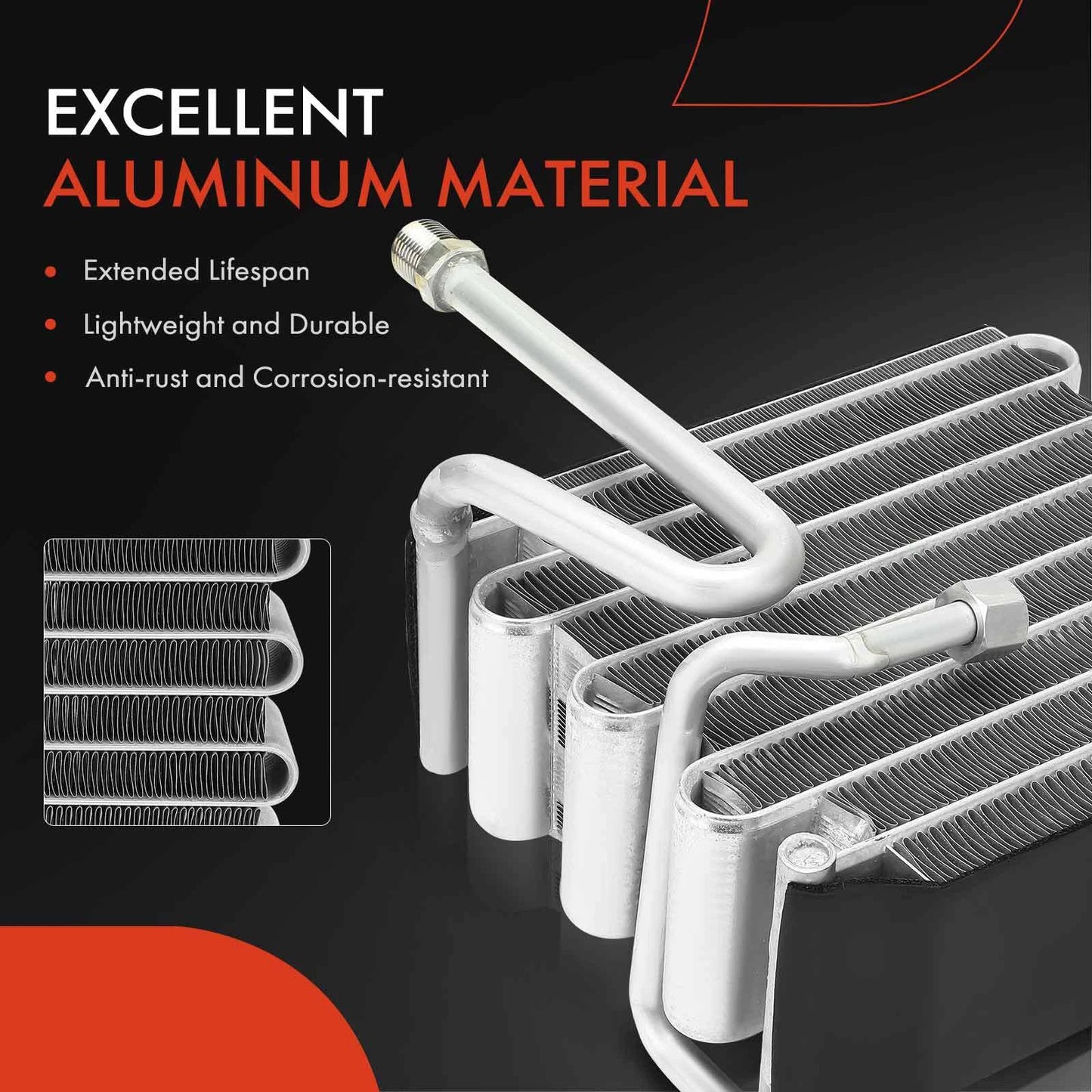 A/C Evaporator Core for Toyota Corolla/Tercel (1983–1987)