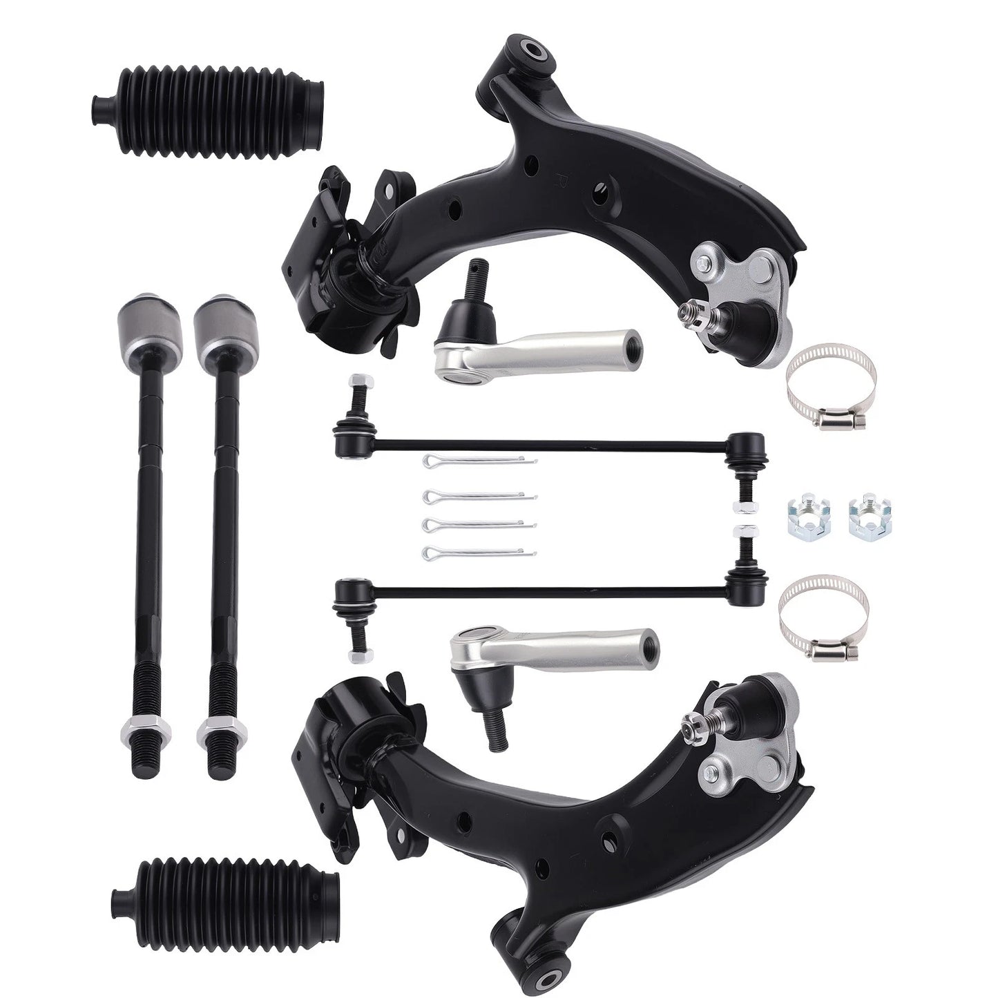 10x Front Lower Control Arms with Ball Joints for 2007–2011 Honda CR-V