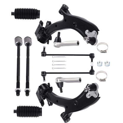 10x Front Lower Control Arms with Ball Joints for 2007–2011 Honda CR-V