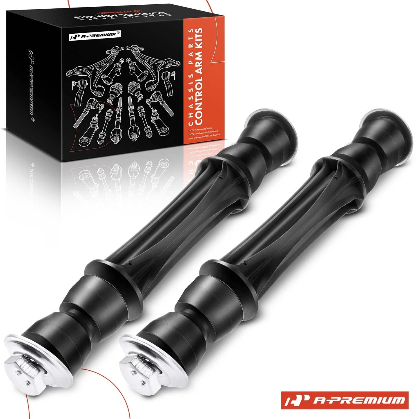 2X Front Side Sway Bar Link for Chevrolet Silverado 1500 (2007–2016)